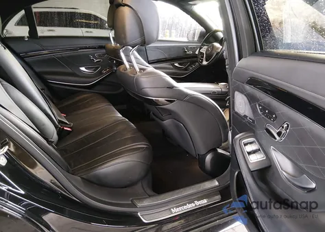 2018 Mercedes-Benz S 560 z USA, uszkodzony, nr VIN WDDUG8DB1JA384847